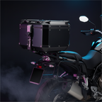 Kappa KFR480B K'Force Bauletto Monokey 48 Litri Alluminio Nero – Made in Italy, Security Lock Bauletti - Moon Bike - Vista 4