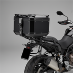 Kappa KFR480B K'Force Bauletto Monokey 48 Litri Alluminio Nero – Made in Italy, Security Lock Bauletti - Moon Bike - Vista 3
