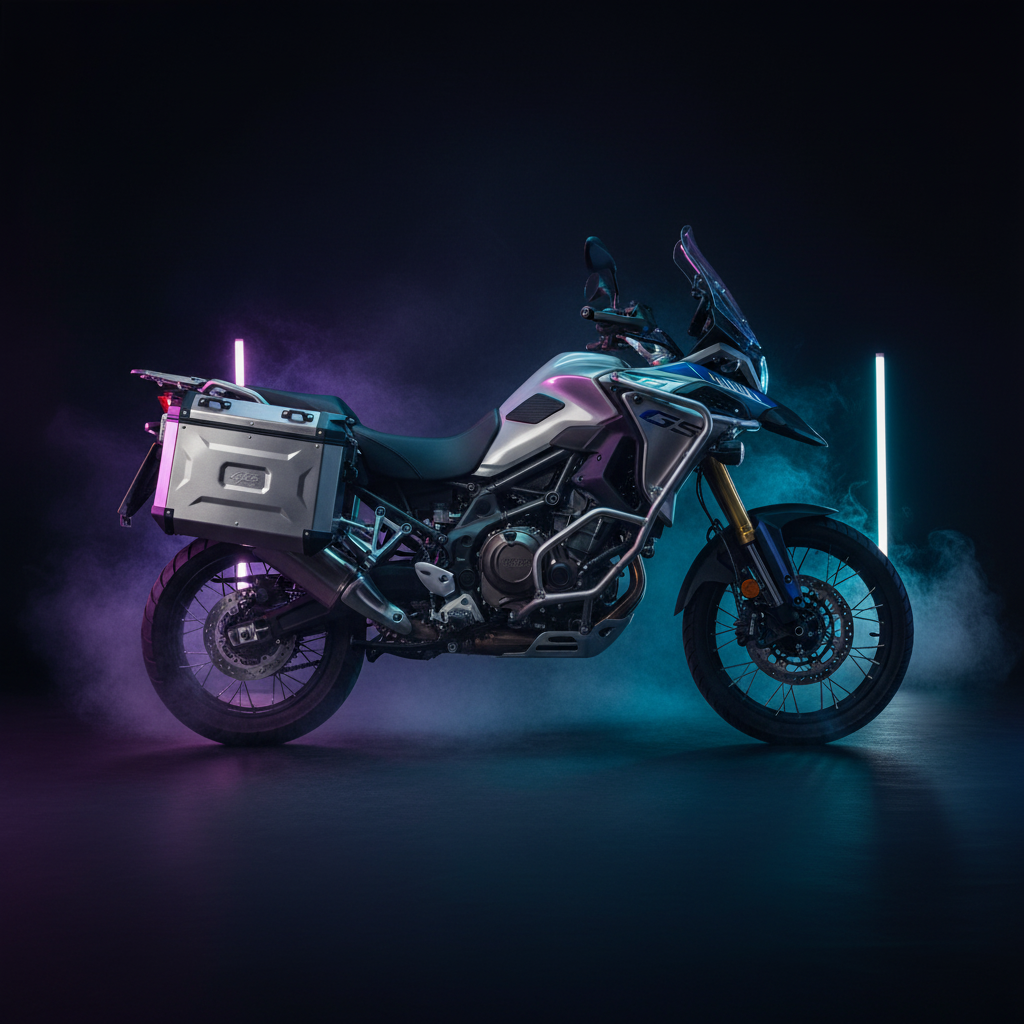 Kappa K'Force KFR48AL Valigia Laterale Sinistra 48L Alluminio Naturale – Monokey CAM Side Valigie - Moon Bike - Vista 5