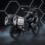 Kappa K'Force KFR48AL Valigia Laterale Sinistra 48L Alluminio Naturale – Monokey CAM Side Valigie - Moon Bike - Vista 6