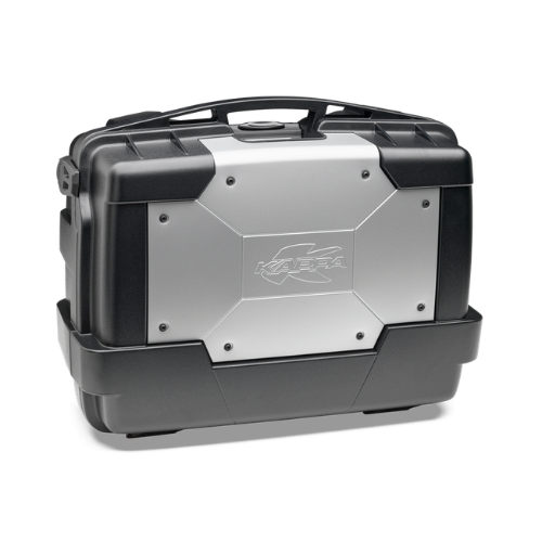 Kappa KGR33 Garda Valigia Laterale / Top-Case 33L Monokey Nero Cover Alluminio Moto Valigie Laterali - Moon Bike - Vista 1