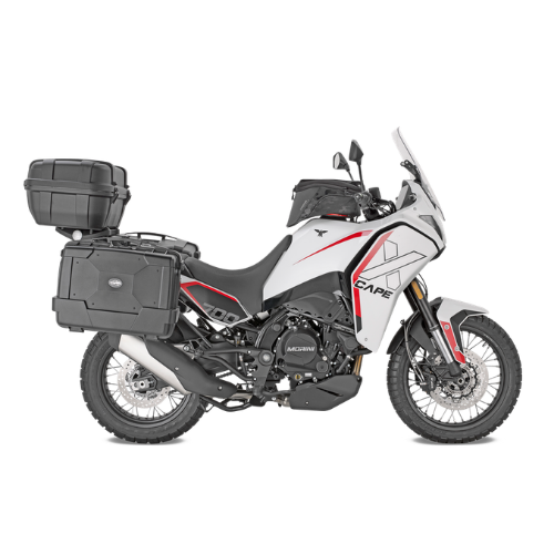 Kappa KGR46NN Garda Lite 46L Nera – Valigie Laterali e Bauletto Monokey Universale Nero Bauletti e Top - Moon Bike - Vista 2