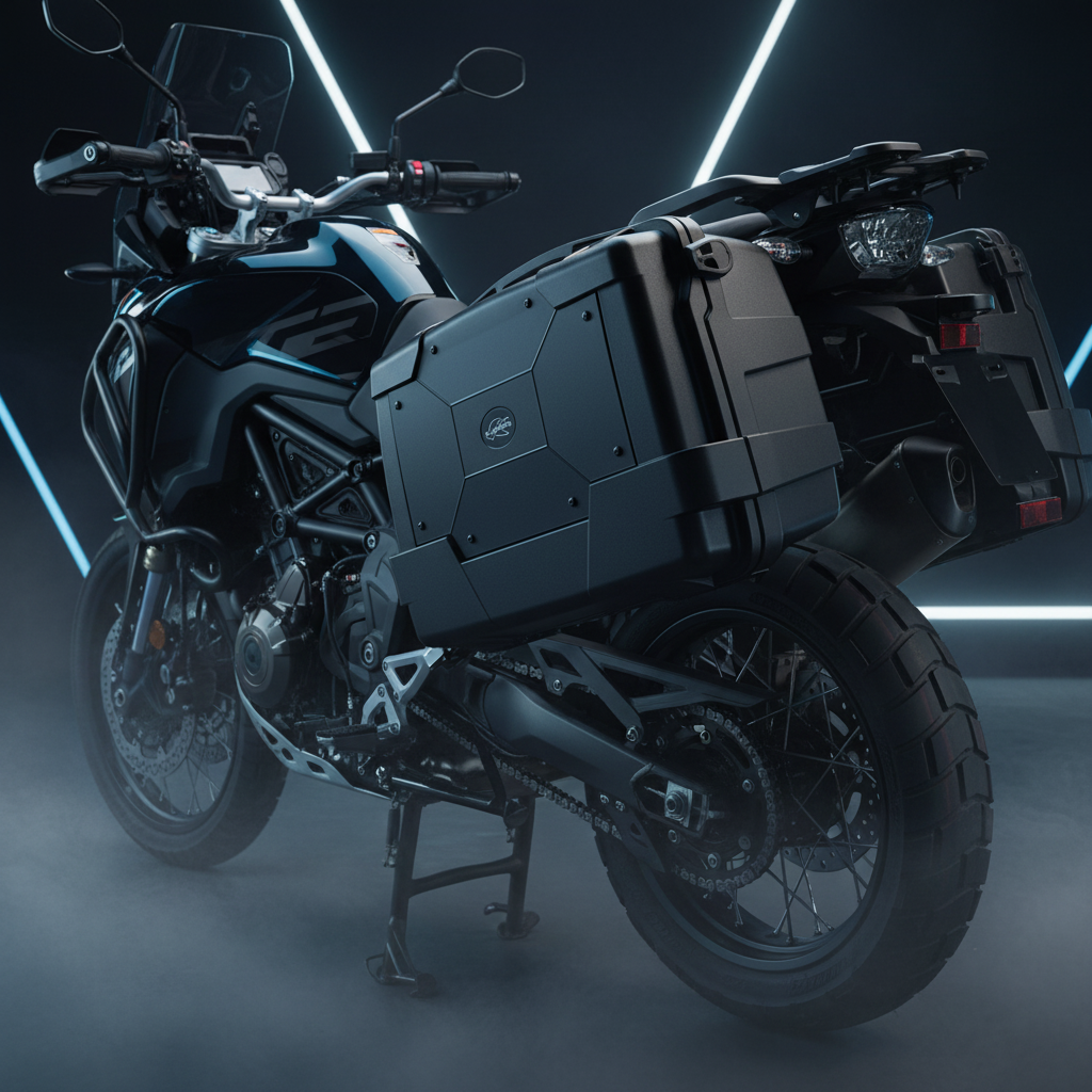 Kappa KGR46NN Garda Lite 46L Nera – Valigie Laterali e Bauletto Monokey Universale Nero Bauletti e Top - Moon Bike - Vista 6