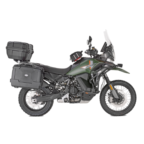 Kappa Moto Kappa KGR52NN Garda Lite 52L Bauletto Posteriore Monokey Nero – 2 Caschi Impermeabile Nero Bauli - Moon Bike - Vista 5