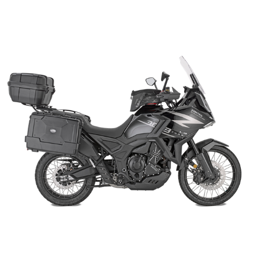 Kappa Moto Kappa KGR52NN Garda Lite 52L Bauletto Posteriore Monokey Nero – 2 Caschi Impermeabile Nero Bauli - Moon Bike - Vista 6