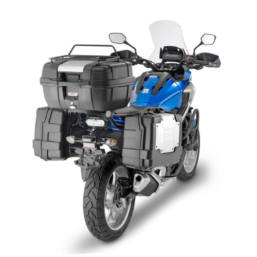 Portavaligie Laterale Kappa KL1146 per Honda NC750X e NC750S (2016-2020) Nero Telai e Portavaligie - Moon Bike - Vista 1