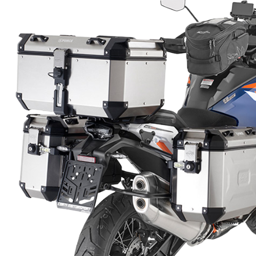 Kappa KLO3128CAM Portavaligie Laterale KL One-Fit Cam-Side – Suzuki GSX-S 1000 GT / GX (2022-2025) - Moon Bike - Vista 1