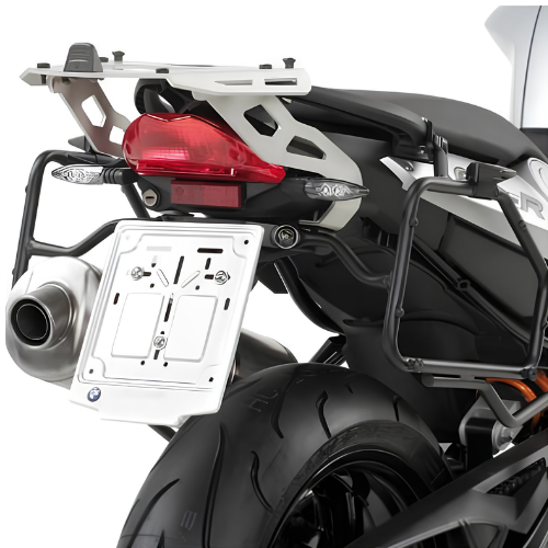 Portavaligie laterale Kappa KLR6408 a rimozione rapida Monokey per Triumph Tiger Explorer 1200