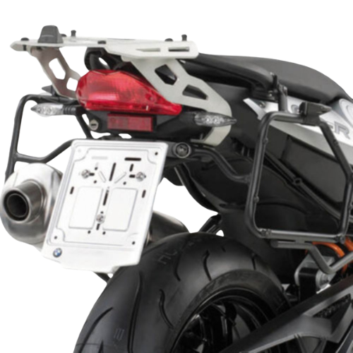 Kappa KLR693 Portavaligie Laterale a Rimozione Rapida Monokey – BMW F 800 R (2009-2014) Telai - Moon Bike - Vista 1