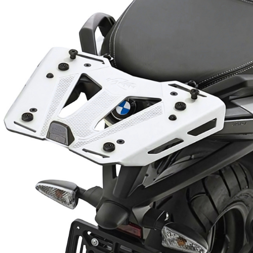 Kappa Moto Kappa KM8A Piastra Universale Monokey Alluminio Anodizzato Grigio per Bauletto Moto Grigio Telaio e parti della carrozzeria di veicoli a motore - Moon Bike - Vista 1