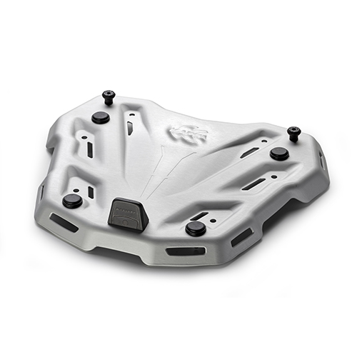 Piastra Kappa KM9A universale Monokey in alluminio 3 mm satinato per bauletti