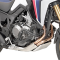Paramotore tubolare Kappa KN1144 in acciaio nero Ø25 mm per Honda CRF1000L Africa Twin