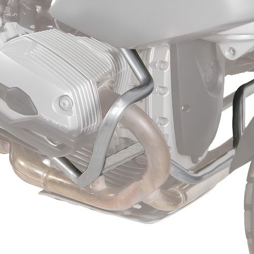 Kappa Moto Kappa KN689 Paramotore Tubolare BMW R 1200 GS (2004-2012) – Acciaio 25mm Grigio Componenti motore per veicoli - Moon Bike - Vista 1