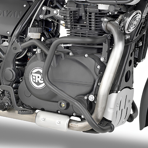Kappa KN9050 Paramotore Tubolare Nero – Royal Enfield Himalayan / Scram 411 (2018-2024)