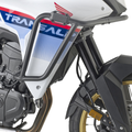 Kappa KNH1201 Paramotore Tubolare ALTO Nero Ø25 mm – Honda XL 750 Transalp (23 > 26) ed E-Clutch (26) - Moon Bike - Vista 1