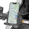 Kappa KPM1 Porta Smartphone da Manubrio – Moto e Scooter, Tubolari 22-32 mm