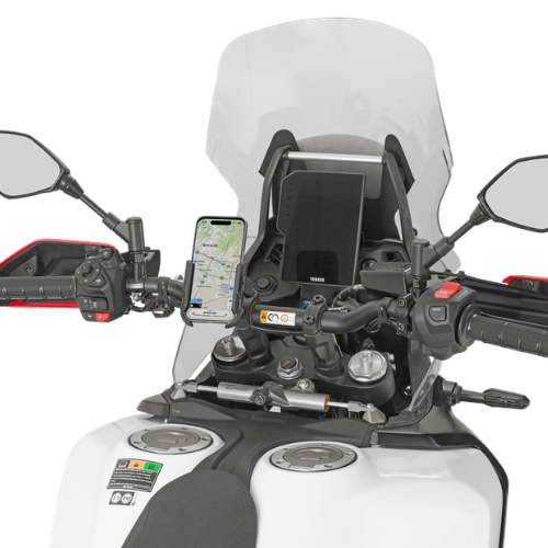 Kappa KPM1 Porta Smartphone da Manubrio – Moto e Scooter, Tubolari 22-32 mm