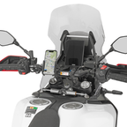Kappa KPM1 Porta Smartphone da Manubrio – Moto e Scooter, Tubolari 22-32 mm