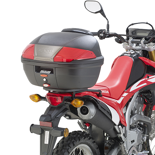 Kappa Moto Kappa KR1159 Portapacchi Posteriore Monokey Monolock – Honda CRF 250 L / Rally (2017-2020) Nero Portamoto e portascooter per veicoli - Moon Bike - Vista 1