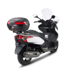 Kappa KR92 attacco posteriore per bauletto Monokey su Kymco Downtown 125i e 300i – vista 2