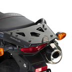 Kappa Moto Kappa KRA3101 Portapacchi Alluminio Bauletto MONOKEY – Suzuki V-Strom 650 (2011-2016) Nero Portamoto e portascooter per veicoli - Moon Bike - Vista 1