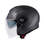 Casco Jet Kappa KV35 Nero Opaco – ECE 22.06 doppia visiera - Moon Bike - Vista 1
