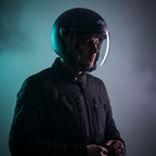 Kappa KV40 EVO Basic Casco Demi-Jet Blu Metallizzato Opaco – Doppia Calotta Leggero ECE 22.06 - Moon Bike - Vista 7