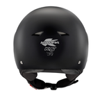 Kappa Moto Kappa KV40 EVO Basic Casco Demi-Jet Nero Opaco – Doppia Calotta Leggero Moto Scooter Nero Caschi aperti - Moon Bike - Vista 5