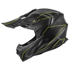 Casco Cross Kappa KV49 Evo Chaser Nero/Grigio/Giallo – vista laterale