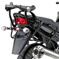 Kappa Moto Kappa KZ540 Attacco Posteriore Bauletto Monokey/Monolock – Suzuki GSF 650 Bandit / Bandit S (2009-2015) Nero Portamoto e portascooter per veicoli - Moon Bike - Vista 1