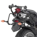 Kappa Moto Attacco Bauletto Kappa KZ351 Yamaha FZ6 / FZ6 Fazer 600 (2004-2011) – Monokey/Monolock Nero Portamoto e portascooter per veicoli - Moon Bike - Vista 1