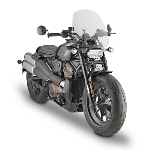 Kappa Moto Parabrezza Kappa 8401AK Trasparente per Harley-Davidson Sportster S 1250 (2021-2025) Trasparente Componenti e accessori di finestrini per veicoli a motore - Moon Bike - Vista 2