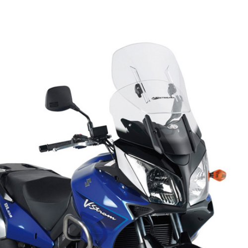 Kappa Moto Cupolino Kappa KAF260B AirStream Trasparente Scorrevole per Suzuki DL1000 V-Strom (2002-2011) Trasparente Componenti e accessori di finestrini per veicoli a motore - Moon Bike - Vista 1