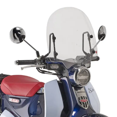Parabrezza Kappa 1168AK Trasparente 38,5x40 cm – Honda Super Cub C125 (2018-2025)