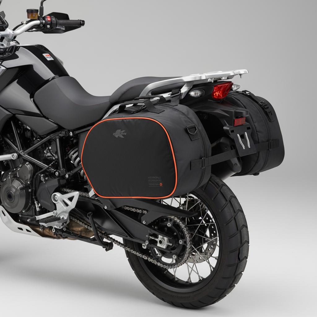 Kappa TK755B Coppia Borse Interne in Tessuto per Valigie Laterali K33N Borse Moto - Moon Bike - Vista 4