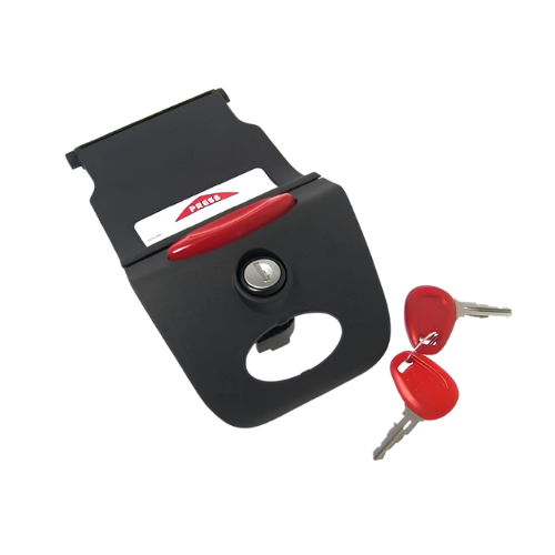 Kappa Z641NNM Blocco Cerniera Montato con Serratura – Ricambi Bauletto K30B K35NT K46NT K49N Nero Kit - Moon Bike - Vista 1