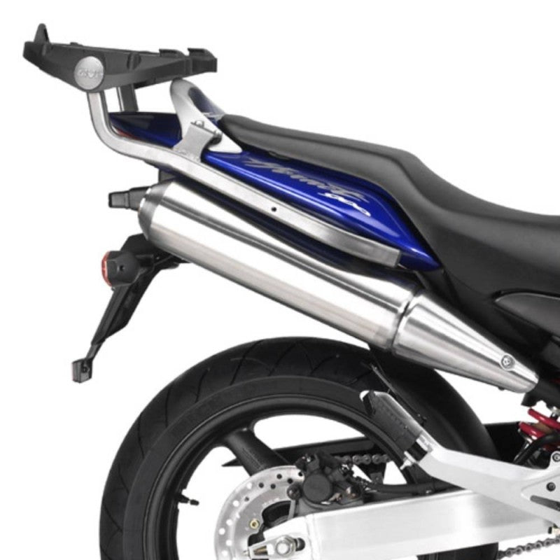 Kappa Moto Attacco Bauletto Kappa KZ256 Honda CB 900 Hornet (2002-2007) – Monokey/Monolock Nero Portamoto e portascooter per veicoli - Moon Bike - Vista 1