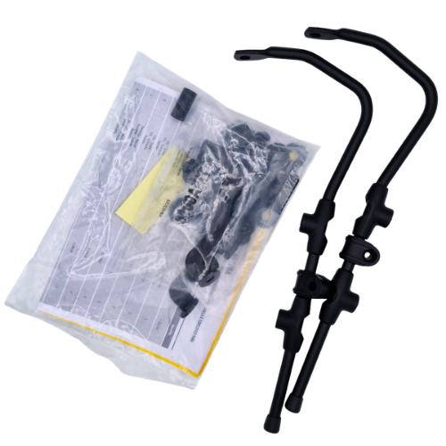 Kit Attacchi Kappa A6109AK per Parabrezza 6109AK – Kymco Like 50-125-150 (2017-2025) Nero Parabrezza - Moon Bike - Vista 1