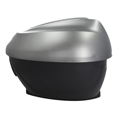 Piaggio Kit Bauletto 36L Originale Piaggio Beverly 300 350 – Grigio Dust 785/A | OEM CM290311 Grigio Portamoto e portascooter per veicoli - Moon Bike - Vista 5