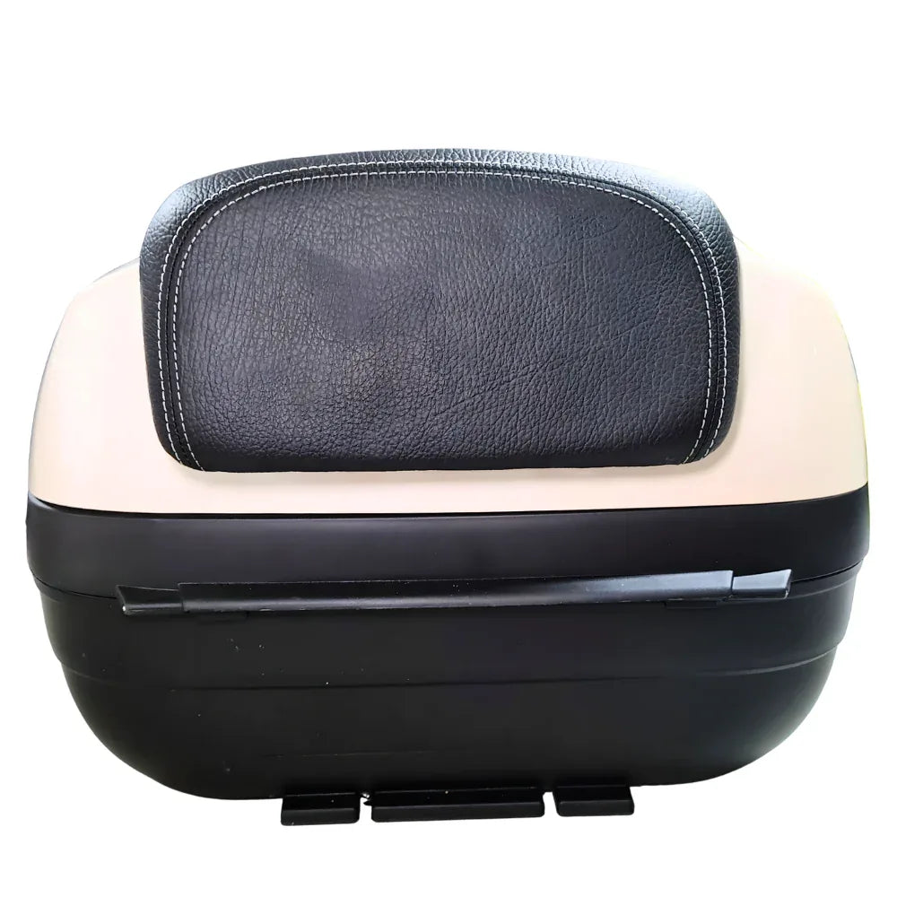 Piaggio Kit bauletto 37L completo Piaggio Beverly RST 125/300/350 bianco Nero Stoccaggio e carico per veicoli - Moon Bike - Vista 4