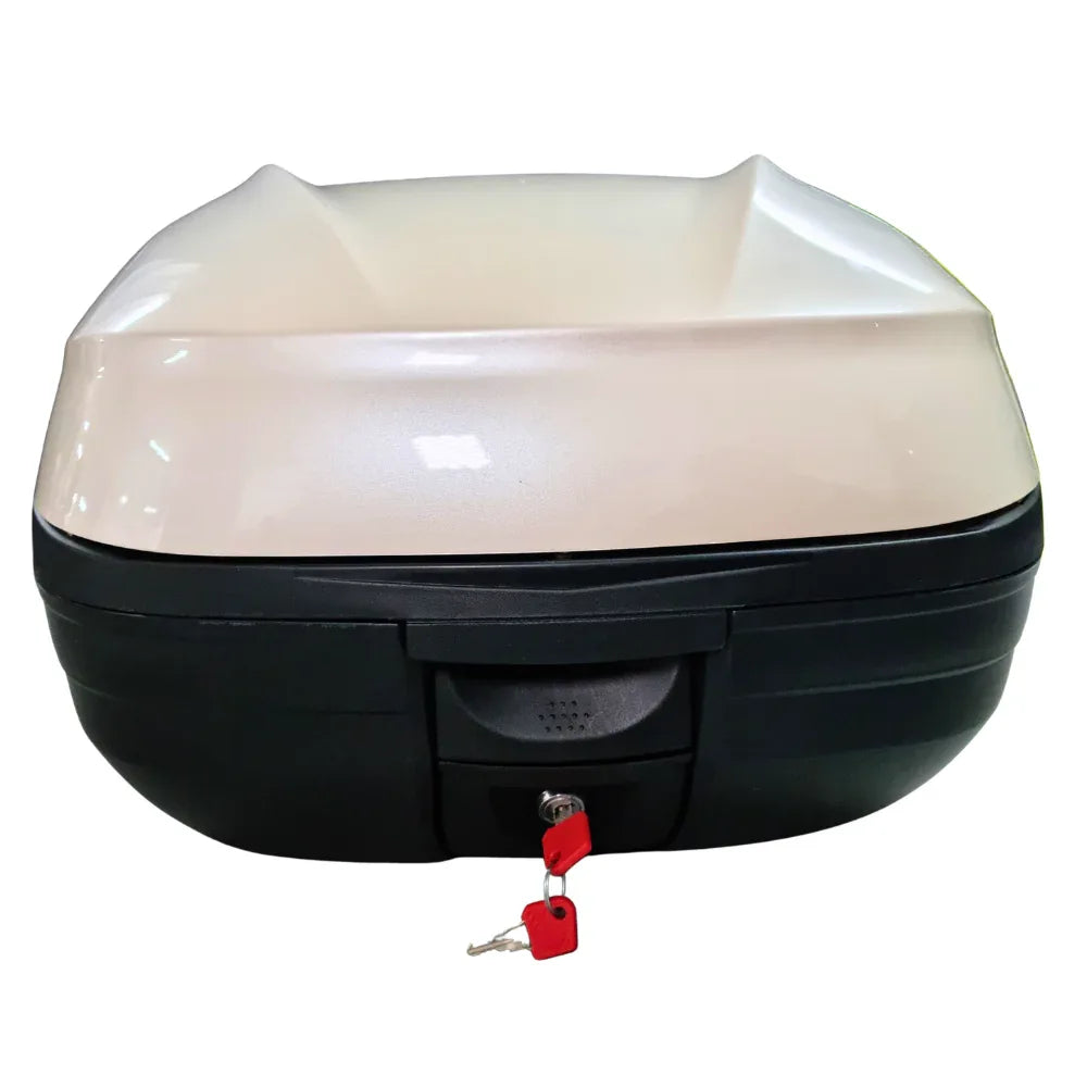 Piaggio Kit bauletto 37L completo Piaggio Beverly RST 125/300/350 bianco Nero Stoccaggio e carico per veicoli - Moon Bike - Vista 5