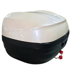 Piaggio Kit bauletto 37L completo Piaggio Beverly RST 125/300/350 bianco Nero Stoccaggio e carico per veicoli - Moon Bike - Vista 6