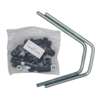 Kappa Moto Kappa A350A Kit Attacchi Parabrezza – Piaggio Beverly 125/250 (2005-2006) Telaio e parti della carrozzeria di veicoli a motore - Moon Bike - Vista 2