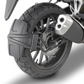 Kappa Moto Kit Kappa RM1171KITK per Paraspruzzi KRM02 – Honda CB500X (2019-2023) e NX500 (2024-2025) Nero Telaio e parti della carrozzeria di veicoli a motore - Moon Bike - Vista 1