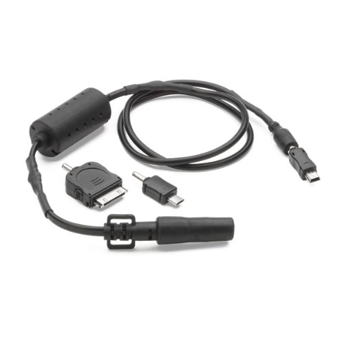 Kit Power Connection Kappa KS112 per Alimentazione Dispositivi su Manubrio Universale Elettronica Moto - Moon Bike - Vista 1