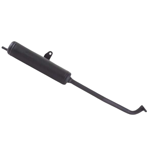 LeoVince LeoVince SITO 0246 Marmitta Omologata Acciaio – Piaggio SI/KS/FL2/BOSS 50 2T Round Shape Nero Scarichi per veicoli a motore - Moon Bike - Vista 2