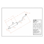 LeoVince LeoVince SITO 0246 Marmitta Omologata Acciaio – Piaggio SI/KS/FL2/BOSS 50 2T Round Shape Nero Scarichi per veicoli a motore - Moon Bike - Vista 3