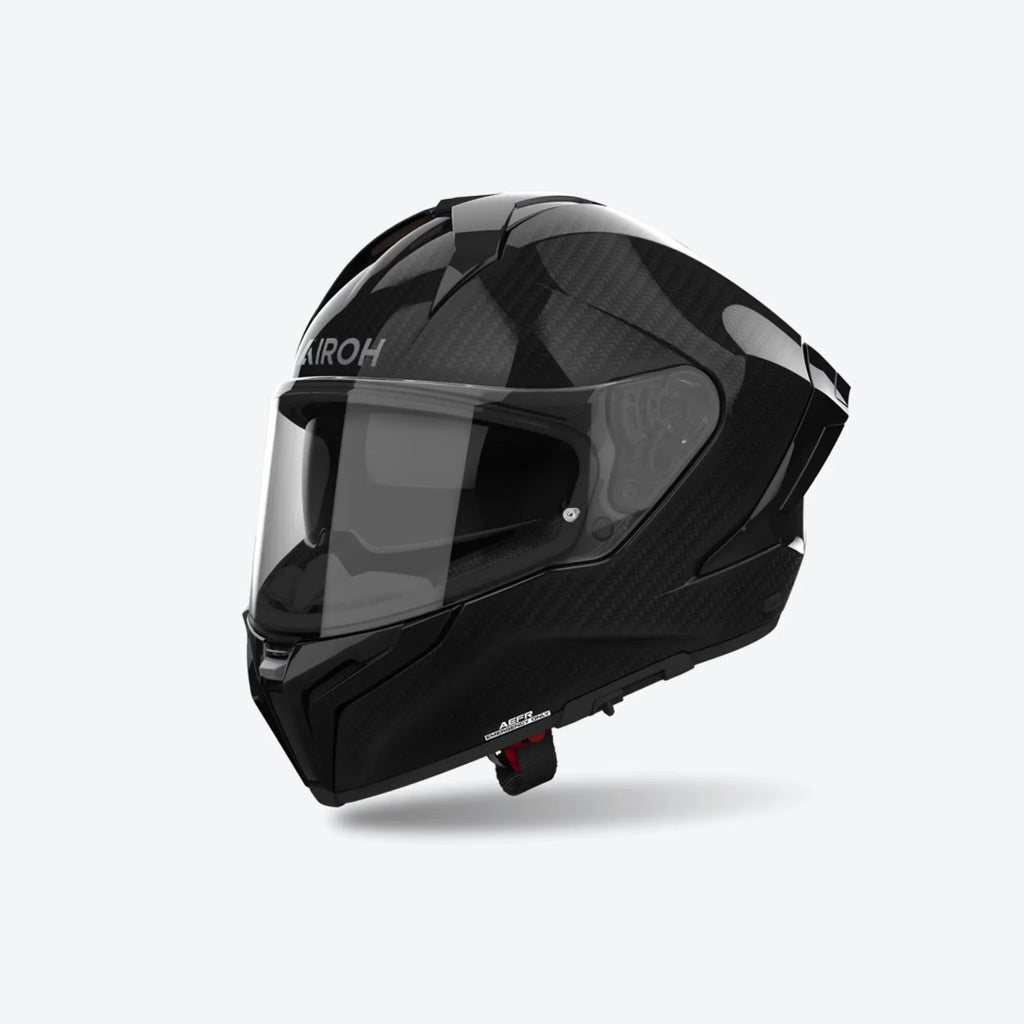 Airoh Matryx Carbon carbonio lucido cod. MXC99: vista laterale del casco integrale