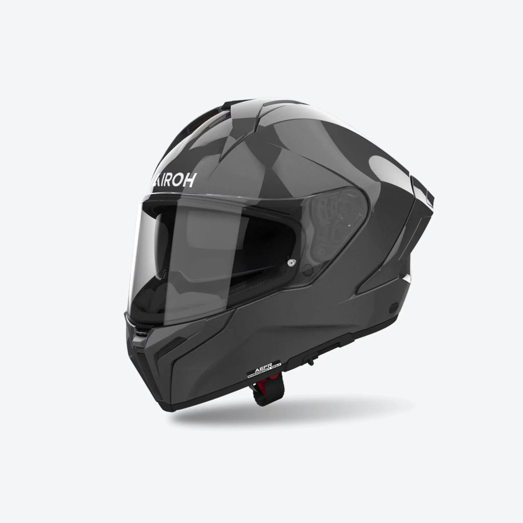Airoh Matryx Color antracite lucido cod. MX99: vista laterale del casco integrale