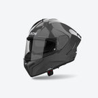 Airoh Matryx Color antracite lucido cod. MX99: vista laterale del casco integrale